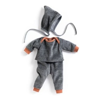 Djeco Poppenkleding - Outfit Pearl Gray