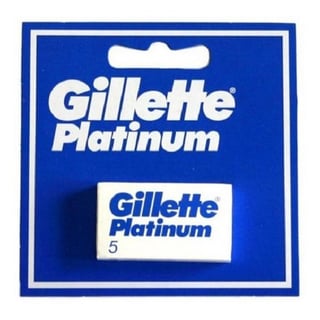Gillette Platinum Scheermesjes 5St 5