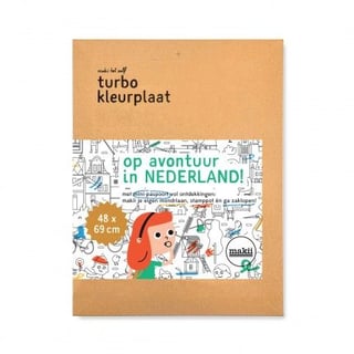 Turbo Kleurplaat Nederland Makii