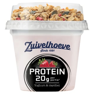 Zuivelhoeve High Protein Yoghurt to Go Aardbei