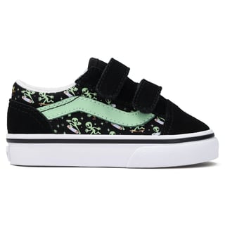 Vans Old Skool V Glow Cosmic Cruisers Black Green