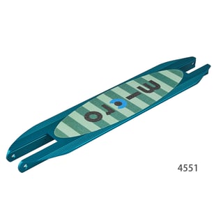 Dek Sprite Petrol Stripes Metallic (4551)