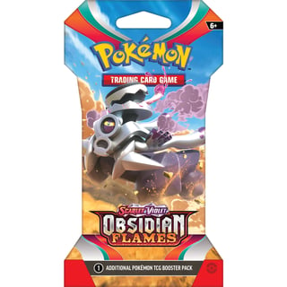 Pokémon Scarlet & Violet Obsidian Flames Sleeved Boosterpack