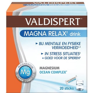 Valdispert Magna Relax Drink Met Sinaasappelsmaak - 20 Sticks