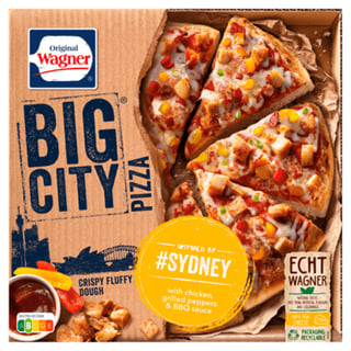 Wagner Big City Pizza Sydney Kip Bbq Saus
