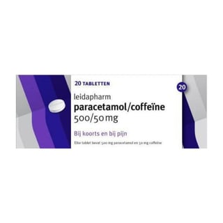 Leida paracetamol/coff.500/5020 Tbl