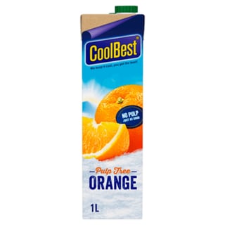 Coolbest Premium Orange Pulp Free