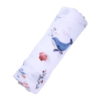 Malabar Baby Swaddle Under the Sea