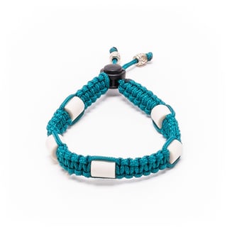 EM Anti Vlooien & Teken Kralenband XS - Color: Groen Blauw