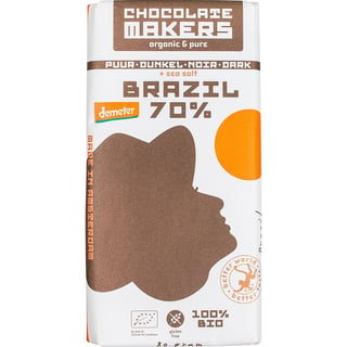 Pure Chocolade Brazil 70% Zeezout