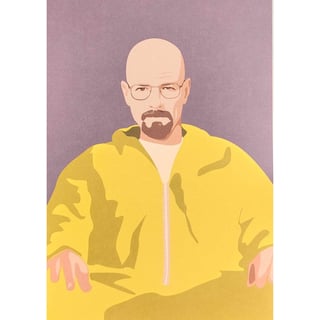 Pop Art New Generation Postkaart - Walter White - Heisenberg - Breaking Bad