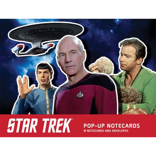 Star Trek - Pop-Up Notecards - Kaarten