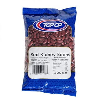 Top Op Kashmiri Red Kidney Beans 500Gr