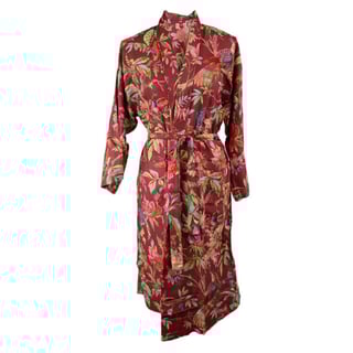 Kimono Royal Paradise Mauve Viscose One-Size