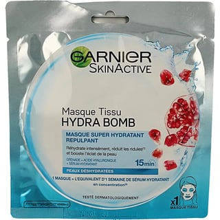 Garnier Skin Mask Act Hydra Bomb Pomegr Tiss