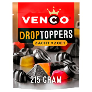 Venco Droptoppers Zacht & Zoet