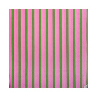 Kitsch Kitchen Servetten Streetstyle Roze/groen