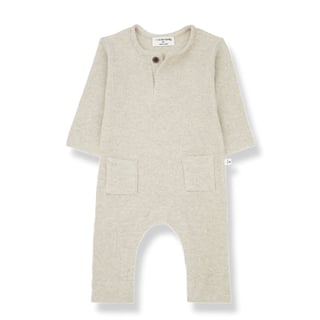 1+ In The Family Hernan Jumpsuit Oatmeal