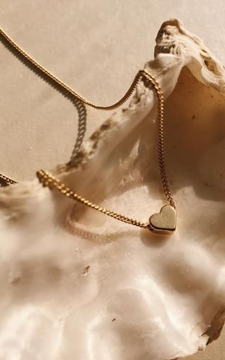 Necklace Tiny Heart