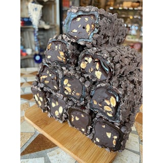 Zoetterette CHOCOLADE VLOKJES AMANDEL BROWNIE TURKS FRUIT