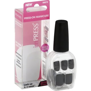 KISS Impress Nails Press-on Manicure 24 Nails Covers 12 Sizes BIP230 Tekst Appeal