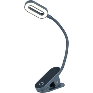 Libri LED Clip-on Book Lamp Touch - Grey