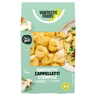 Vantastic Foods Cappelletti Mit Steinpilz, Bio, 250g