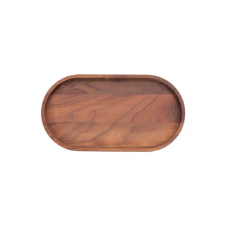 Bowls&dishes Serveertray Pure Walnoot Hout Ovaal M