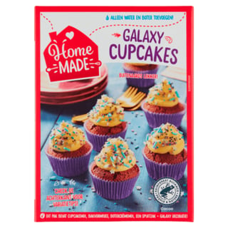 Homemade Mix Voor Galaxy Cupcakes