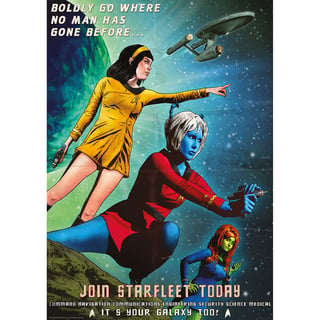 Star Trek: Limited Edition Art Print 42x30 Cm