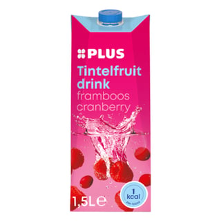 PLUS Tintelfruit 1Kcal Framboos Cranberry