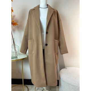 Camel Lio Coat - One Size - Onesize