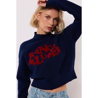 FLURESK Sweater Maridia navy