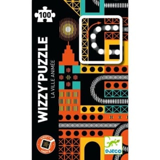 Djeco Wizzy Puzzle - The Lively City 100 Pcs
