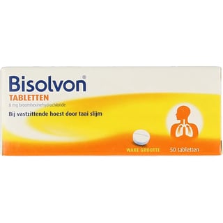 Bisolvon Tabletten 8mg Broomhexine 50st 1