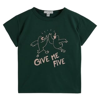 Emile Et Ida Tee Shirt Give Me Five