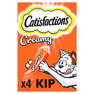 Catisfactions Catisfactions Creamy Kip 4*10 Gram