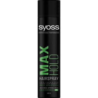 Syoss Haarspray - Max Hold 400 Ml.