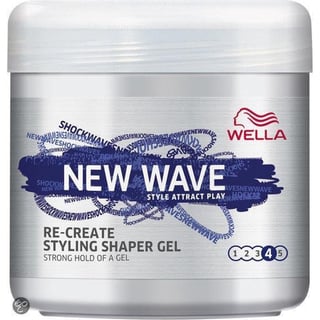 Wella New Wave Shockwaves Re-Create Styling Shaper Gel