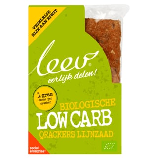 Leev Bio Low-Carb Qrackers