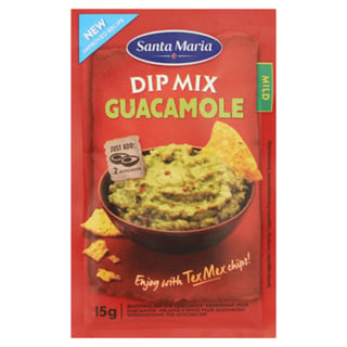 Santa Maria Guacamole Dip Mix Zakje 15 Gram