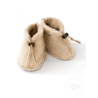 Alwero - Sloffen Emo Wool Beige