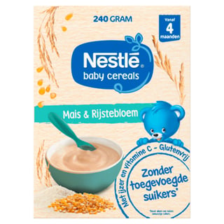 Nestlé Ontbijtpapje Mais & Rijstebloem 4 Mnd