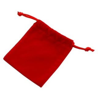 Rood Fluwelen Zakje (5x)