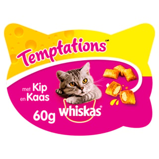 Whiskas Temptations Kip/kaas
