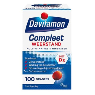 DAVITAMON COMPLEET WEERSTAND 100drg