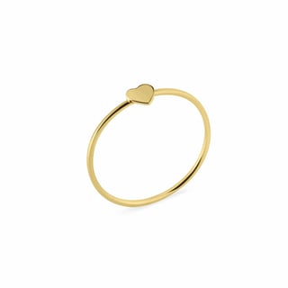 Gold Plated Small Heart Ring