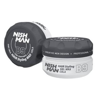 Nish Man Hair Styling Gel Wax Cola B9 150 ml