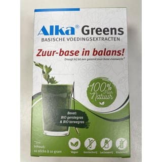 Alka Alka Greens 10 Sticks 100 Gram