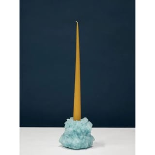 Isaac Monte - Crystal Candlestick Blue